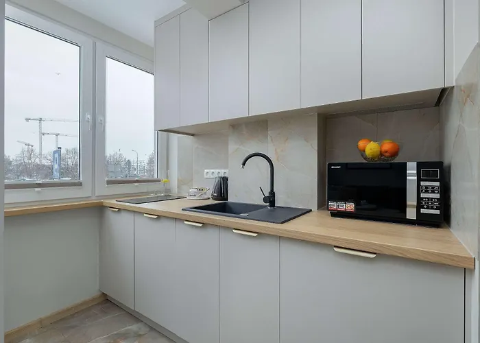 Cozy With Workspace In The Center By Renters Lägenhet Szczecin